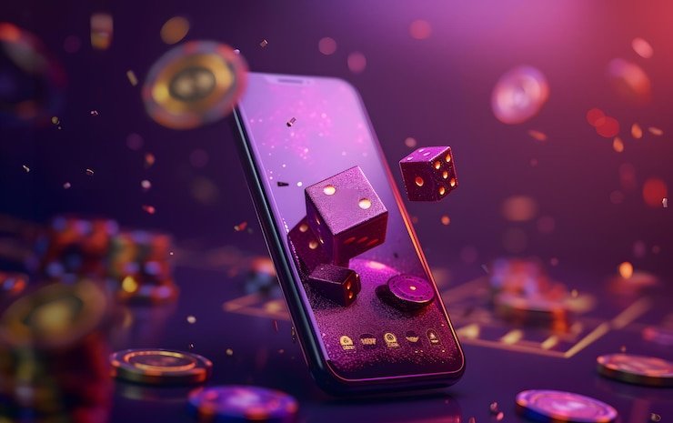 Pengguna memeriksa penarikan dana di ponsel